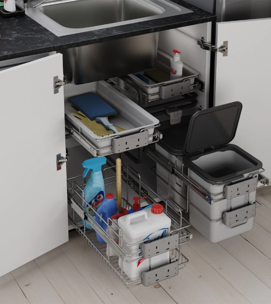 Godrej , Super Skido - Super Undersink Solution , 469 x 250 x 282 , 19