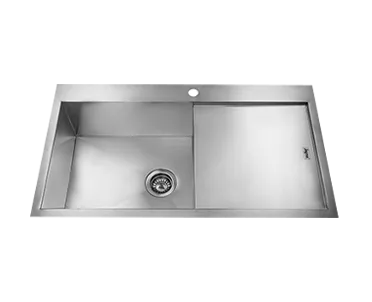 JAYNA , NOBLE SQUARE SERIES R-O Sinks with 1.0 mm , Thickness , Zero Radius & Satin Finish , 45 x 20 x 09 , JNS 4520T