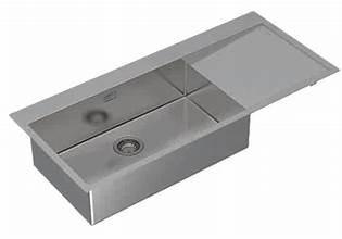 Carysil , German Design Single Bowl with Drainer (1 mm) , 46 x 20 x 8 LH , s.s 304