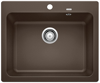 Hafele , BLANCONAYA 6 - COFFEE- SILG. SINK 1 BOWL , 565.71.830