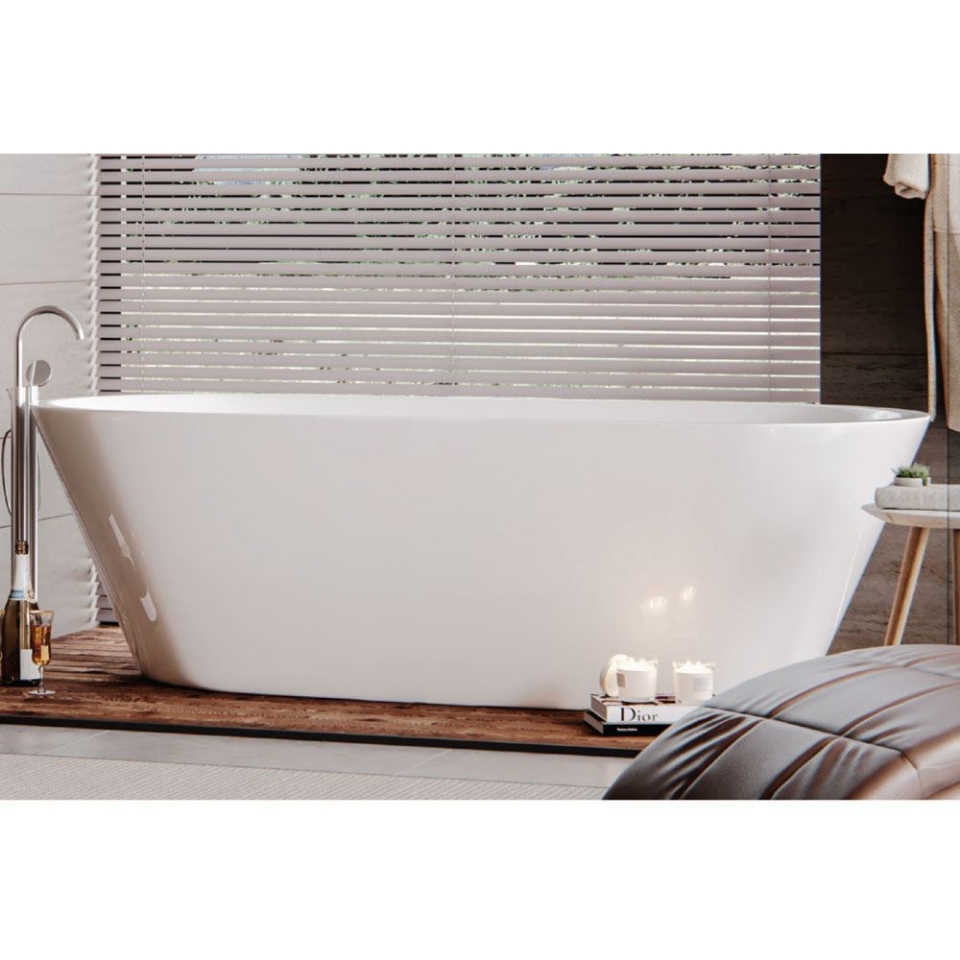 Jaquar , Freestanding Bathtubs , Julia , 1715 x 795 x 400/560 mm , JBT-WHT-FSBT177840X