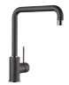 Hafele , Single lever tap, Mixer tap, Blanco Mili Silgranit look , Anthracite , 569.09.360