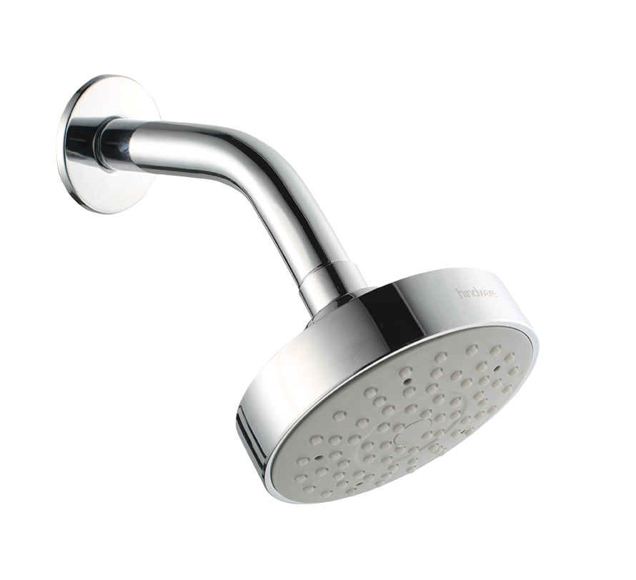Hindware Rain flow overhead shower 100mm with 150mm ARM , (F160119)
