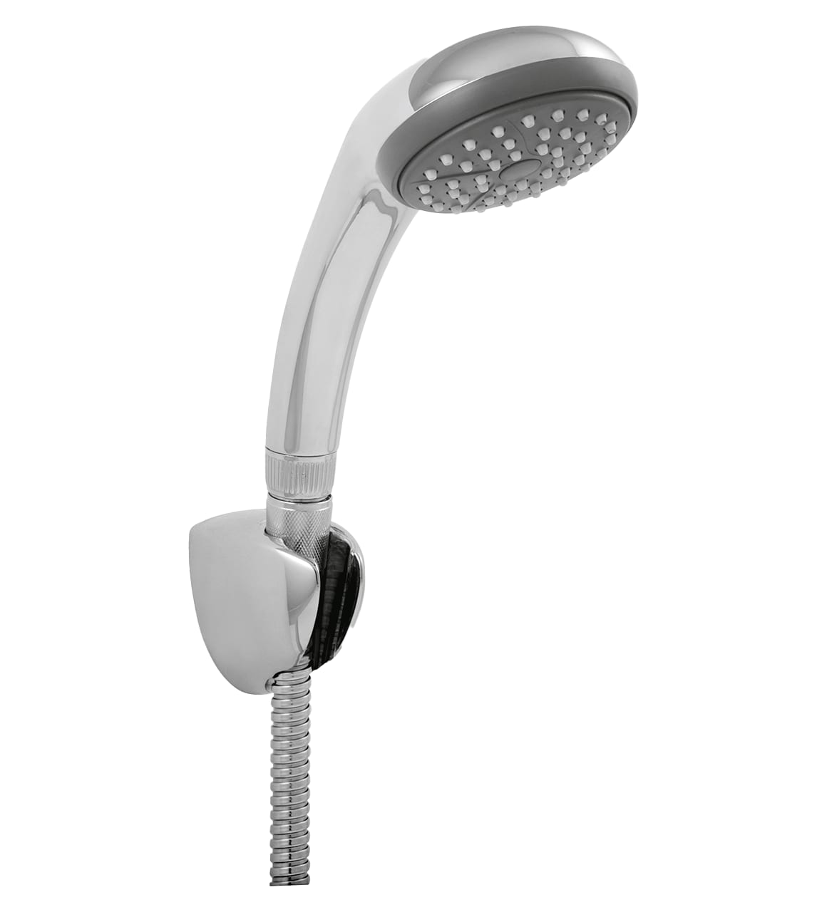 Parryware Single flow hand Shower 80mm - rain flow - chrome Finish , T9902A1