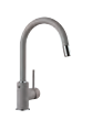 Hafele , Single lever tap, Mixer tap, Blanco Mida-S Silgranit look , Alu Metallic , 569.10.900