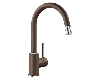 Hafele , Single lever tap, Mixer tap, Blanco Mida-S Silgranit look , Coffee , 569.10.800