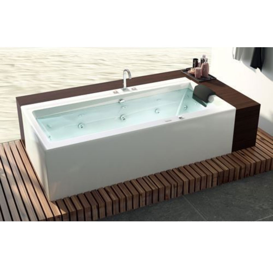 Jaquar , Kubix , Whirlpools , 1800 x 800 x 470 , JWP-WHT-KUBIX180CX