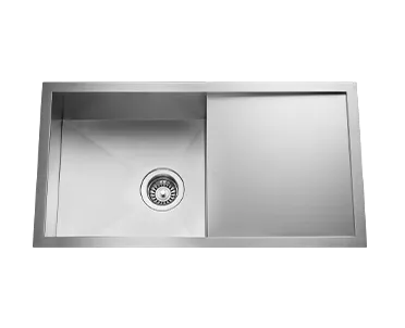 JAYNA , NOBLE SQUARE SERIES R-O Sinks with 1.0 mm , Thickness , Zero Radius & Satin Finish , 45 x 20 x 09 , JNS 4520