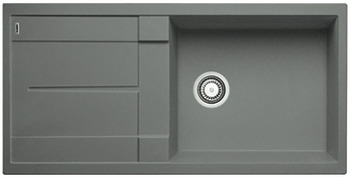 Hafele , BLANCOMETRA XL 6S-ALUMETALLIC-SILG.SINK , 565.76.990