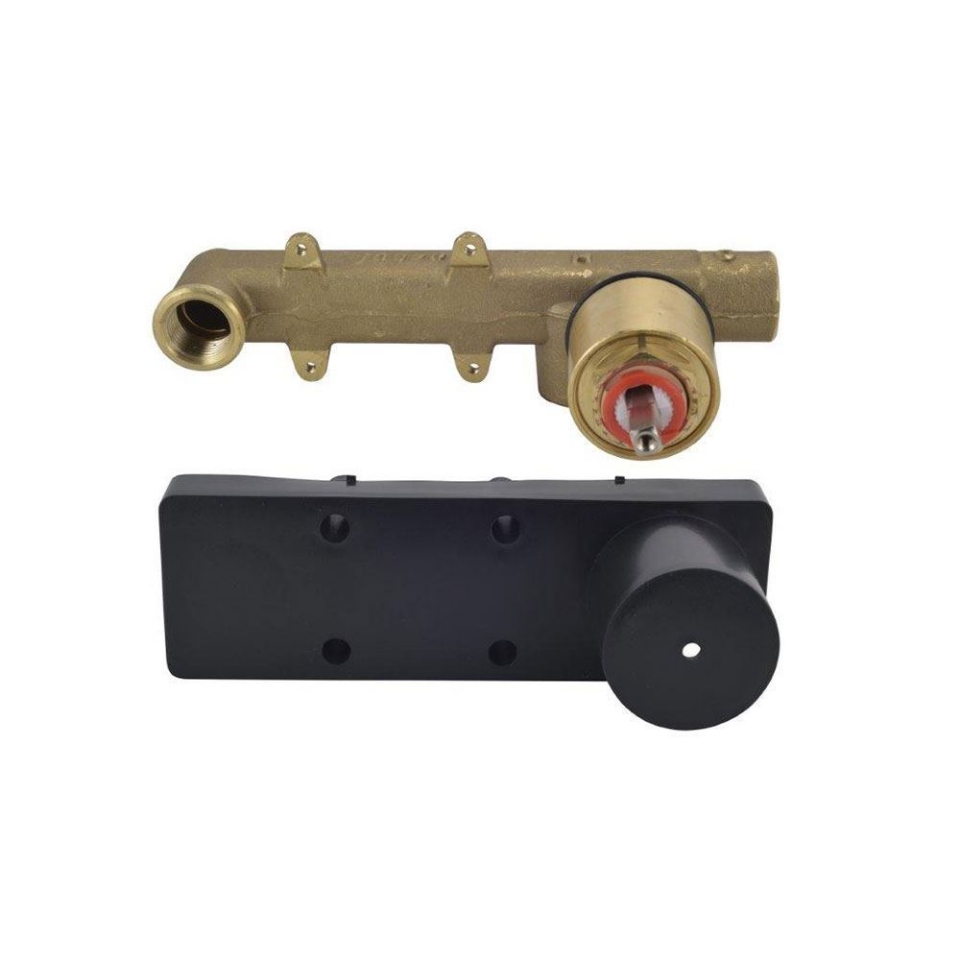 Jaquar , Allied , Concealed Body for Single Lever Basin Mixer Wall Mounted , But without Exposed Parts , ALD-233N