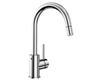 Hafele , Single lever tap, Mixer tap, Blanco Mida-S , Chrome, 569.10.200