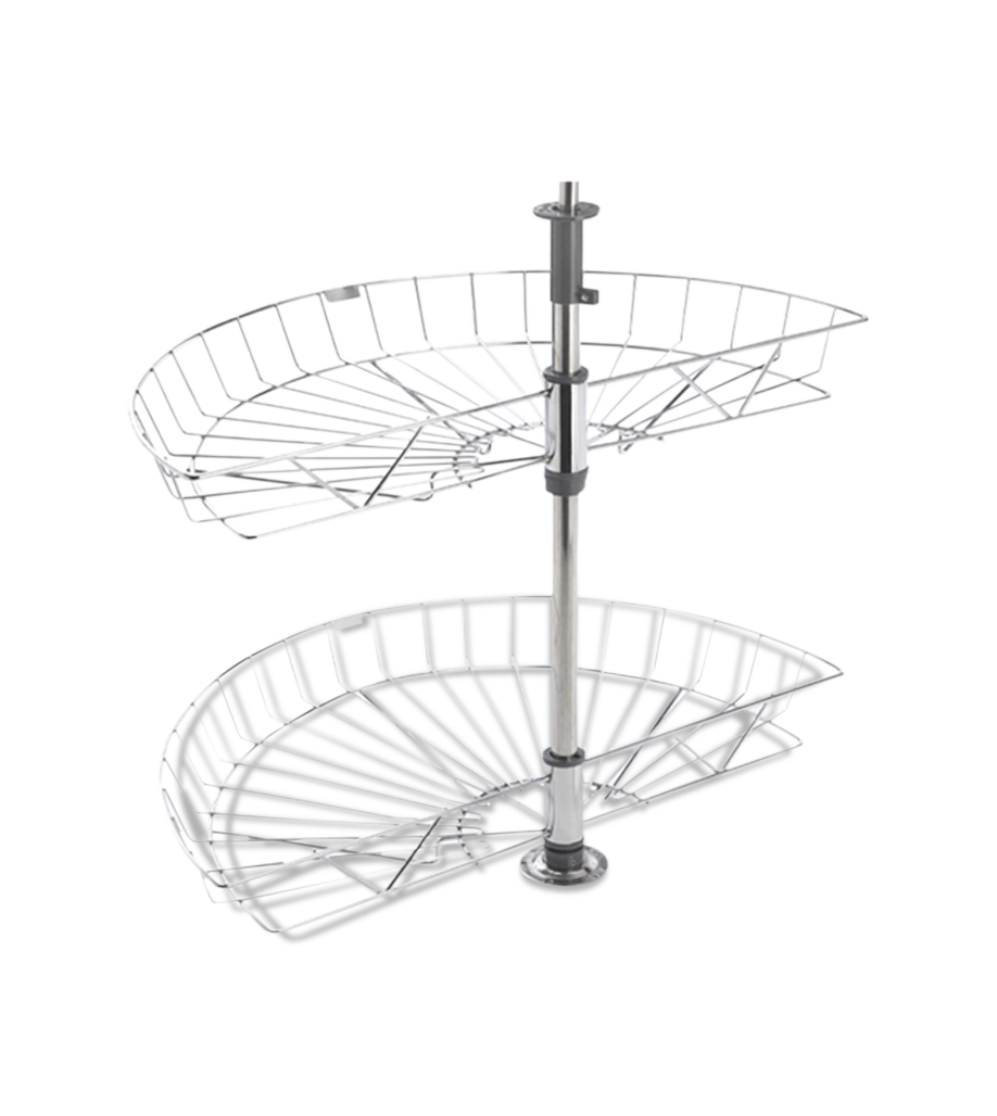 Godrej , Super Skido - Corner Solutions D Tray , 650mm , 26