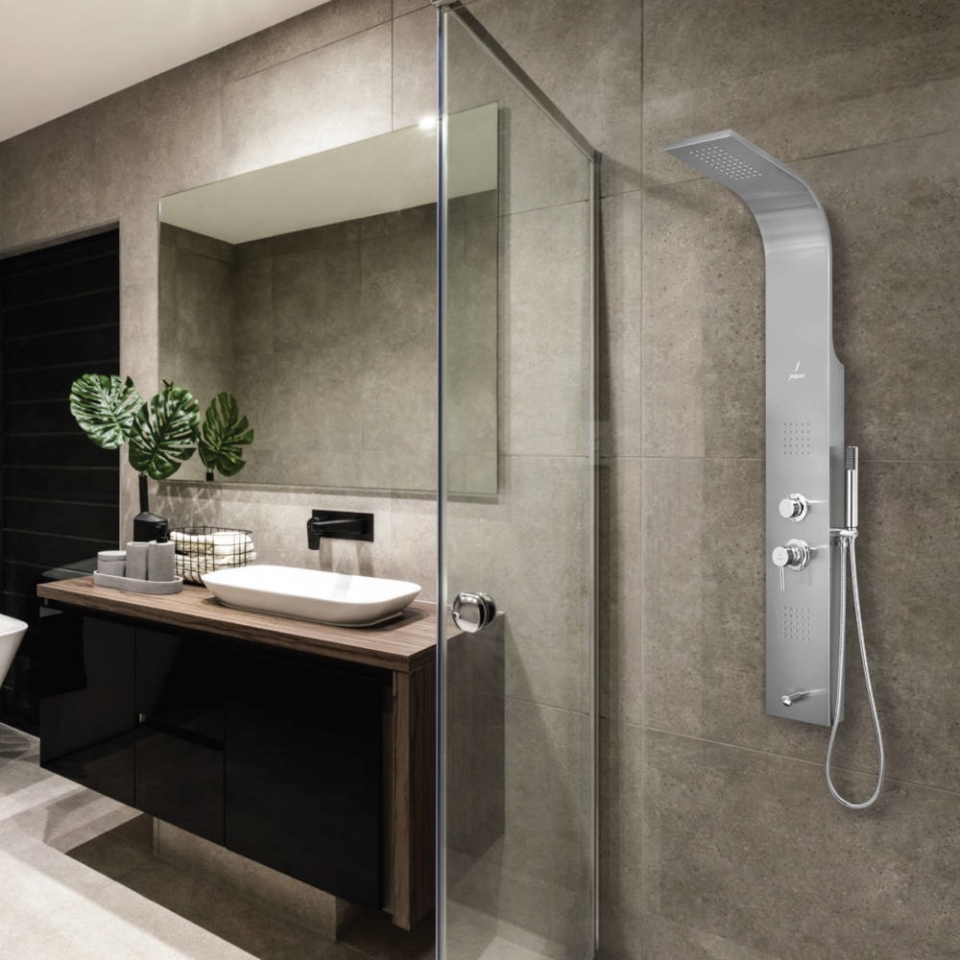 jaquar Jaq Brushed Stainless Steel 1400 x 200mm , (ST8858B3)