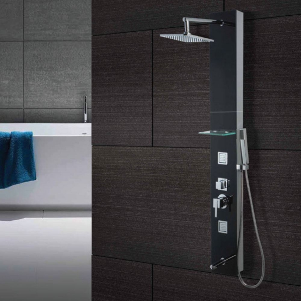 Jaquar Infinity Black 1500 x 200mm , (G0842JAX)