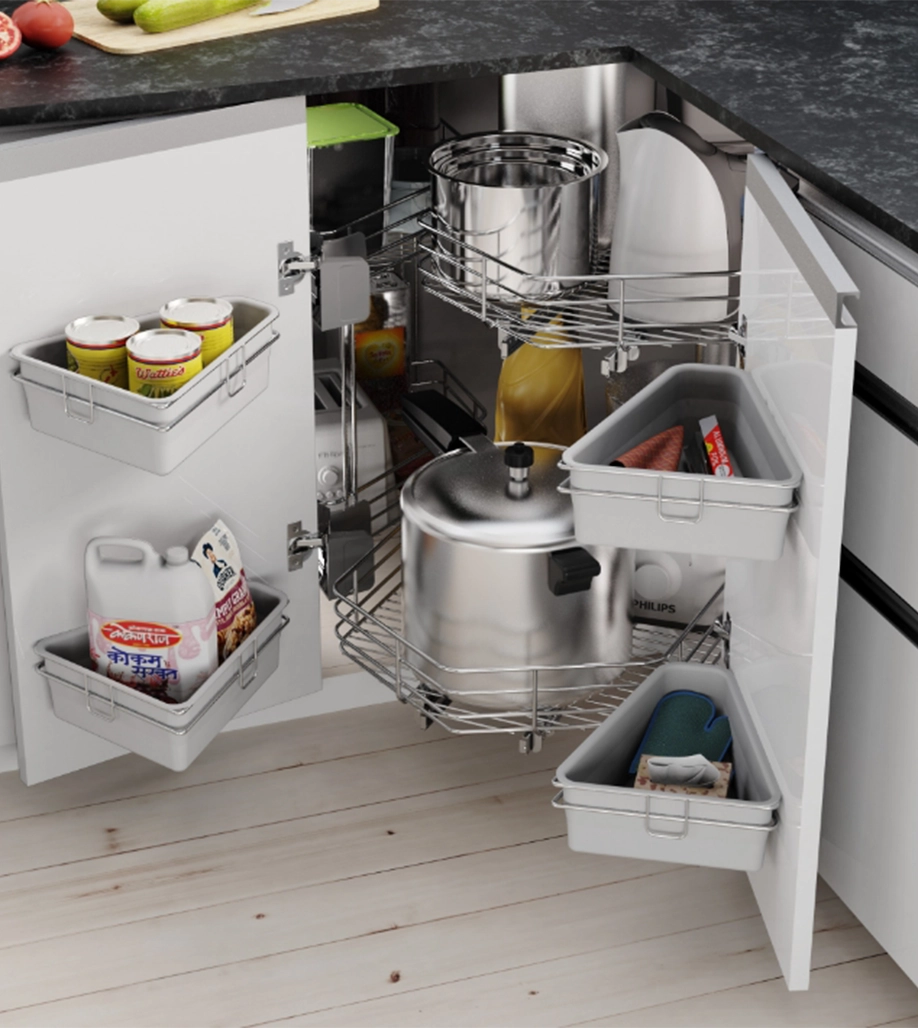 Godrej , Super Skido - Super Corner Solution , 660 x 452 x 800 , 26