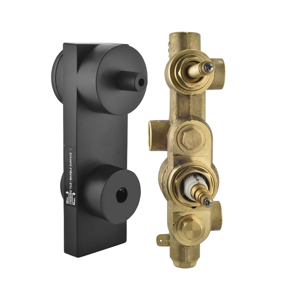 jaquar , Allied , Aquamax Concealed Body of Thermostatic shower Mixer with 2 way Diverter , ALD-681