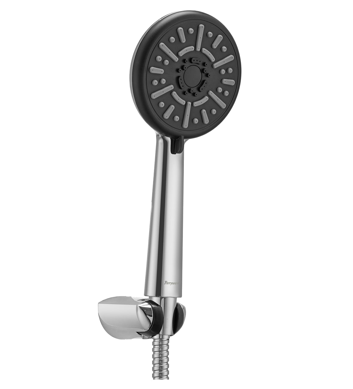Parryware 3 Modes Hand Shower 105mm (with 1.5 mtr hose & hook) - Chrome Finish , T9865A1