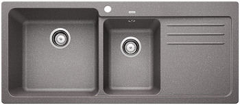 Hafele NAYA 8S ROCK GREY SILG. SINK , 565.71.550
