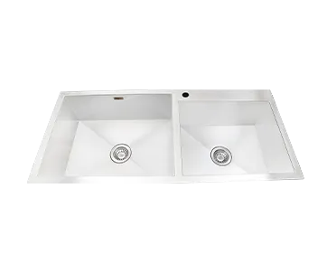 JAYNA , NOBLE SQUARE SERIES R-O Sinks with 1.0 mm , Thickness , Zero Radius & Satin Finish , 37 x 20x 09 , JNS 3720 TDBN