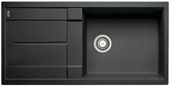 Hafele , BLANCOMETRA XL 6S-ANTHRACITE-SILG. SINK , 565.76.390