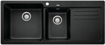 Hafele , NAYA 8S ANTHRACITE SILG SINK , 565.71.350