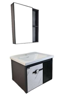 Mizmo , Lumina Bathroom Vanity (R , 610 x 470 x 470