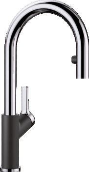 Hafele , Blanco CARENA-S Vario Rock Anthracite , 569.03.360